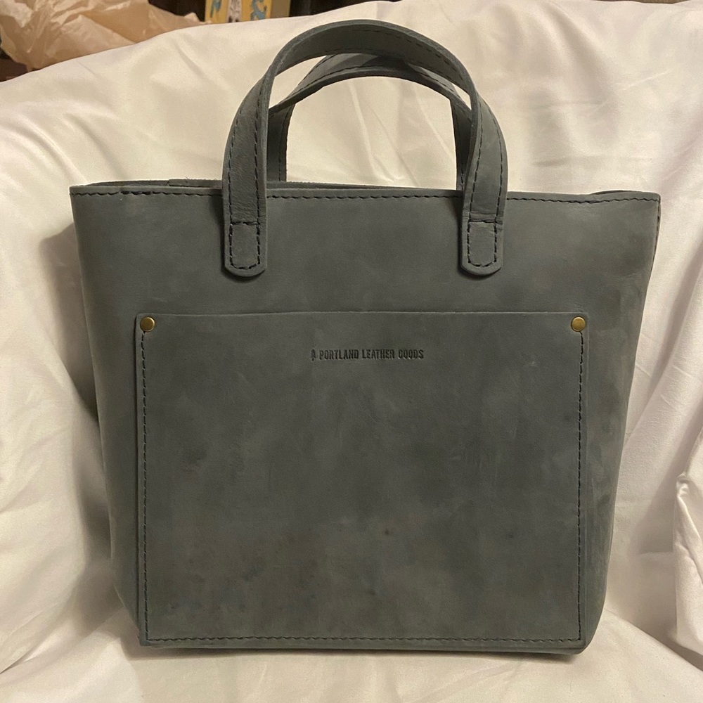 Portland Leather Goods Storm Mini Zippered Crossbody Bag